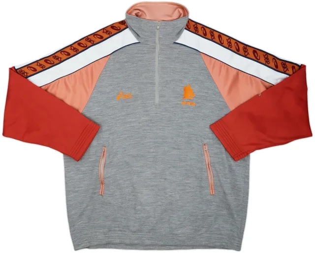 1994-95 Roma Asics 1/4 Zip Track Jacket - 6/10 - (XL)