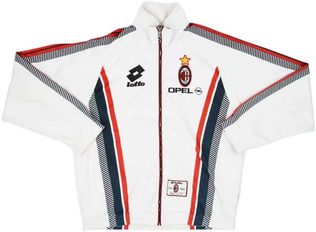 1997-98 AC Milan Lotto Track Jacket - 5/10 - (XL)