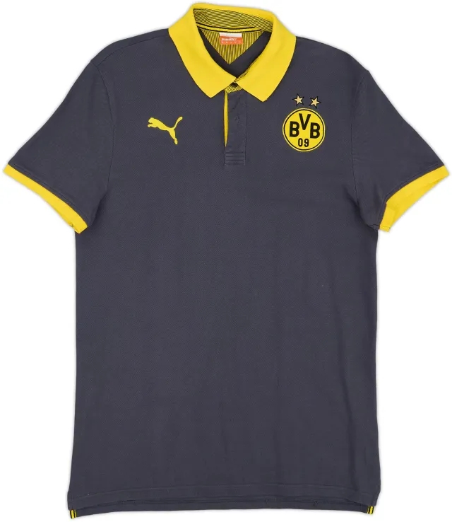 2014-15 Dortmund Puma Polo Shirt - 8/10 - (M)