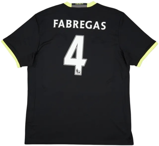 2016-17 Chelsea Away Shirt Fabregas #4 (XL)