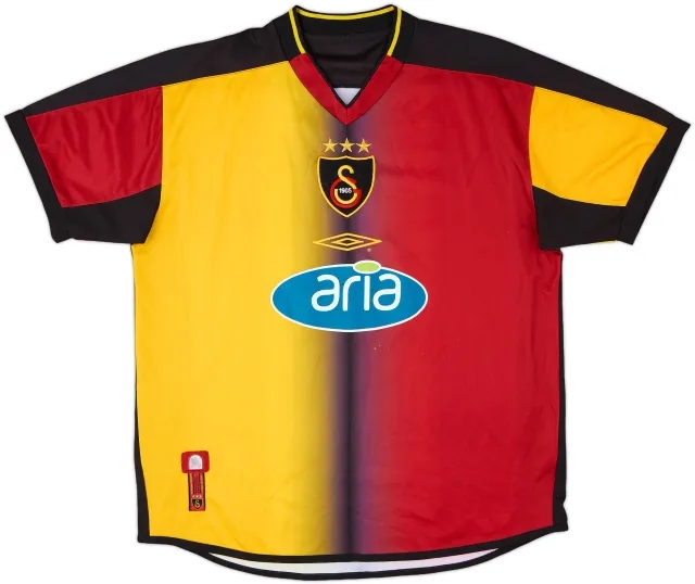 Umbro Galatasaray Mens SS Home Shirt 2003/04