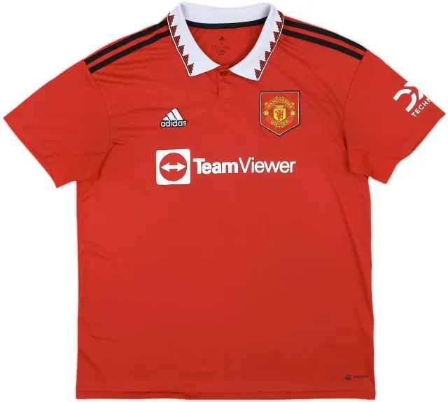2022-23 Manchester United Home Shirt - 5/10 - (XL)