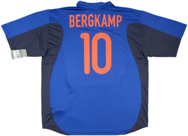 2000-02 Netherlands Away Shirt Bergkamp #10 (XXL)