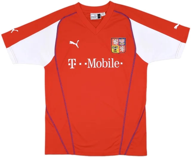 2003-04 Czech Republic Home Shirt - 8/10 - (L)