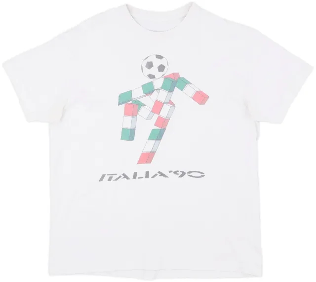1990 Italy Graphic Tee - 6/10 - (S)
