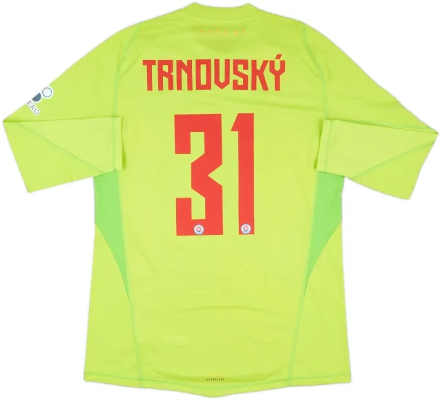 2024-25 Slovan Bratislava Match Issue Champions League GK Shirt Trnovsky #31