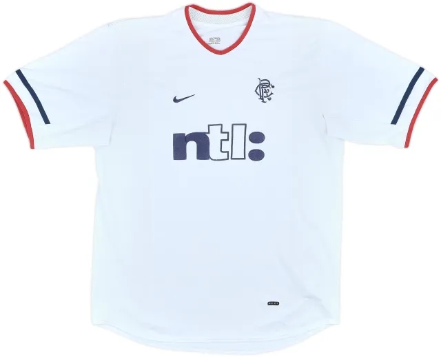 Nike Rangers Mens SS Away Shirt 2001/02