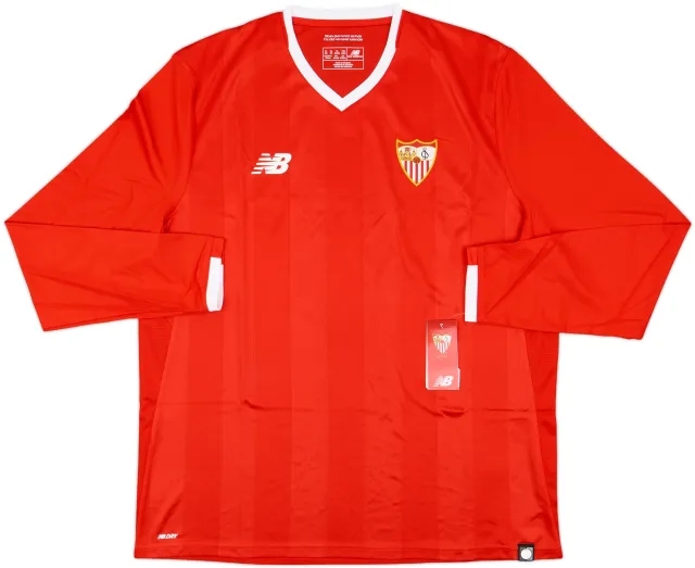 2017-18 Sevilla Away L/S Shirt (XL)