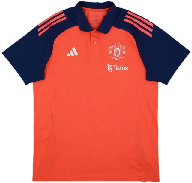 2024-25 Manchester United Polo Shirt - 8/10 - (L)