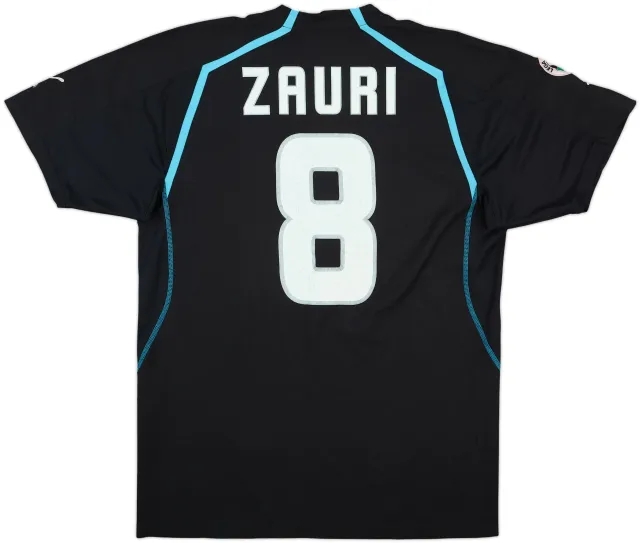 2004-05 Lazio Match Issue Third Shirt Zauri #8