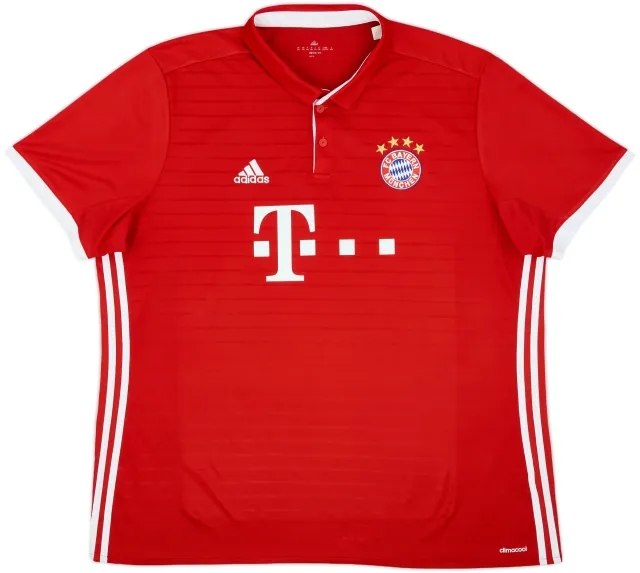 adidas Bayern Munich Mens SS Home Shirt 2016/17