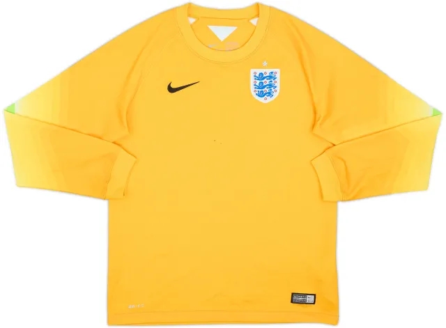 2014-15 England GK Shirt - 6/10 - (L.Boys)