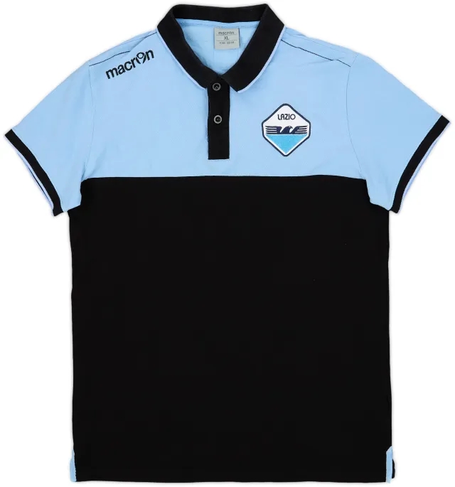 2014-15 Lazio Macron Polo Shirt - 9/10 - (XL)