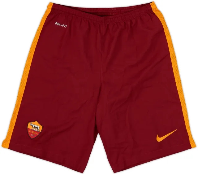 2015-16 Roma Alternate Home Shorts - 10/10 - (S)