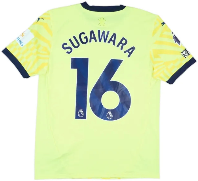 2024-25 Southampton Match Issue Away Shirt Sugawara #16