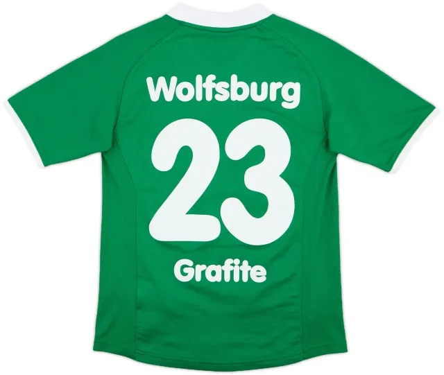 2008-09 Wolfsburg Home Shirt Grafite #23 - 7/10 - (M.Boys)