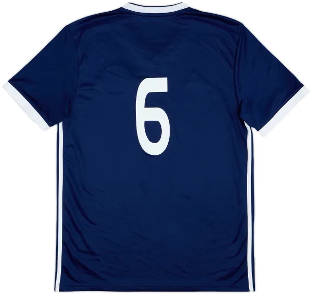 2017-19 Scotland Home Shirt #6 - 10/10 - (M)