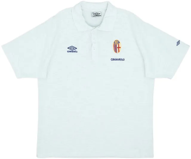 2000-01 Bologna Umbro Polo Shirt - 8/10 - (L)