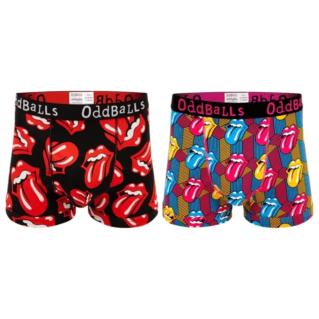 The Rolling Stones Bundle - Mens Boxer Shorts 2 Pack