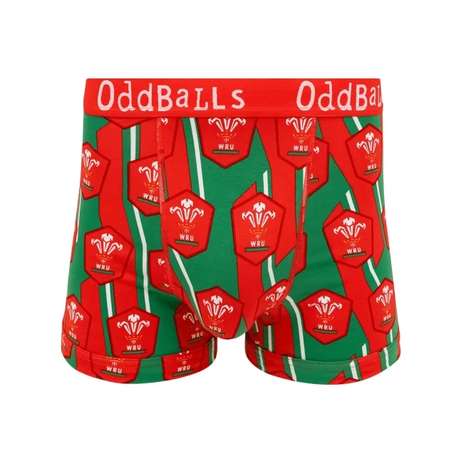 Welsh Rugby Union Alternate - Mens Boxer Shorts