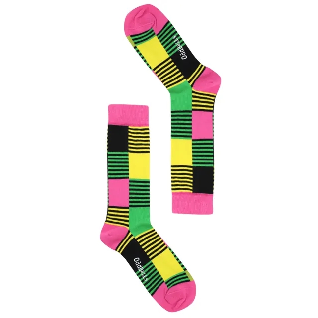 Yellow Blocks - Socks