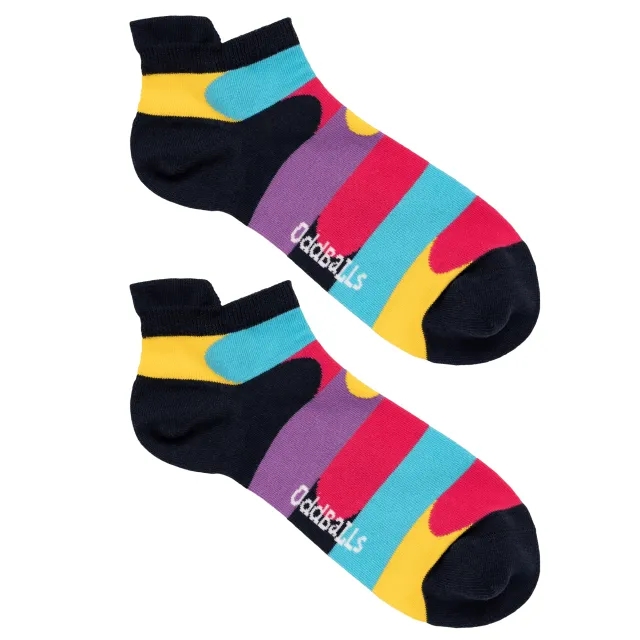 Yellow Stripes - Ankle Socks