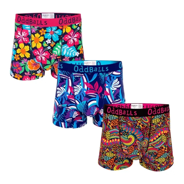 Rainforest Bundle - Mens Boxer Shorts 3 Pack Bundle