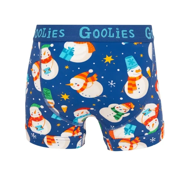 Snowman - Kids Boxer Shorts - Goolies