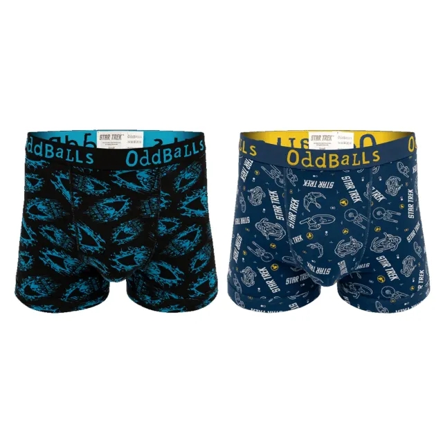 Star Trek Bundle - Mens Boxer Shorts 2 Pack Bundle