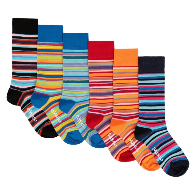Lines Bundle - 6 Pack Sock Bundle