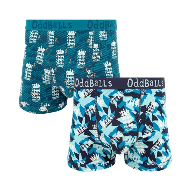 England Cricket Bundle - Mens Boxer Shorts 2 Pack