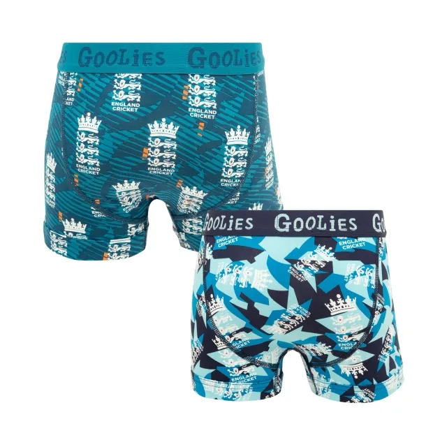 England Cricket Bundle - Kids Boxer Shorts 2 Pack Bundle
