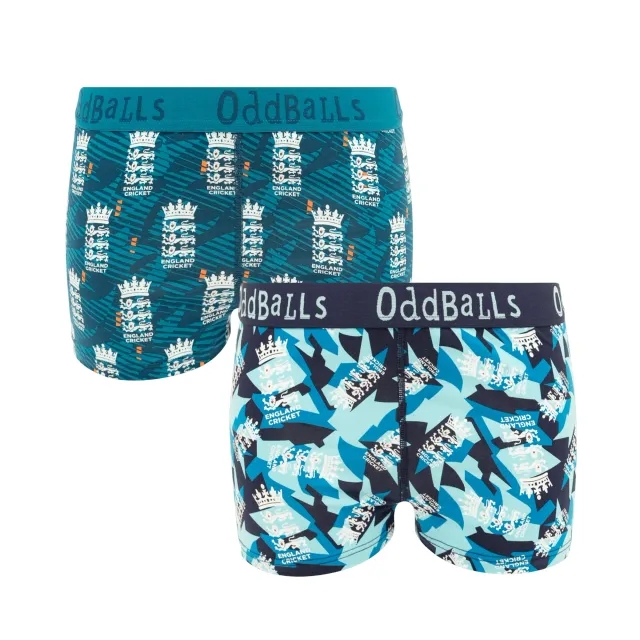 England Cricket Bundle - Ladies Boxer Shorts 2 Pack Bundle