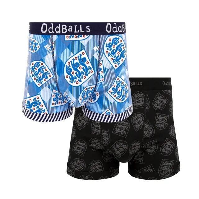 England FA 2025 Bundle - Mens Boxer Shorts 2 Pack