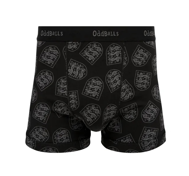 England FA Black - Mens Boxer Shorts