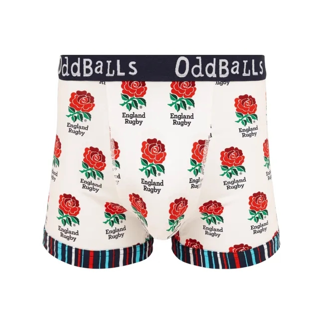 England Rugby Union Home - Mens Boxer Shorts