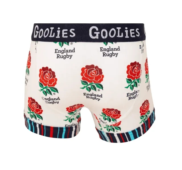 England Rugby Union Home - Kids Boxer Shorts - Goolies