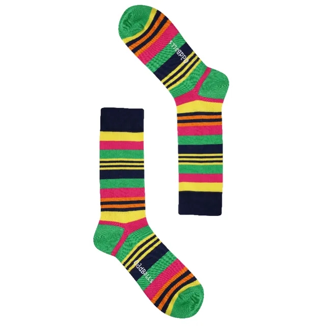 Green Hoops - Socks