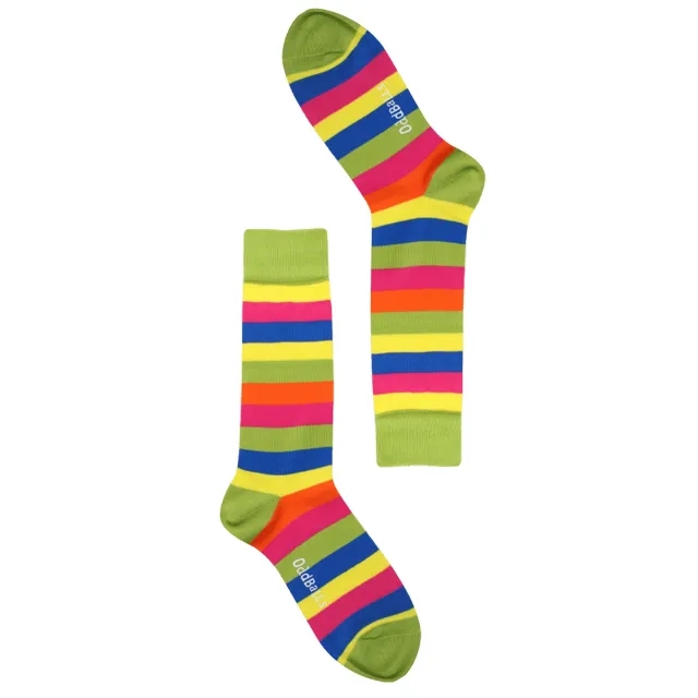 Green Stripes - Socks