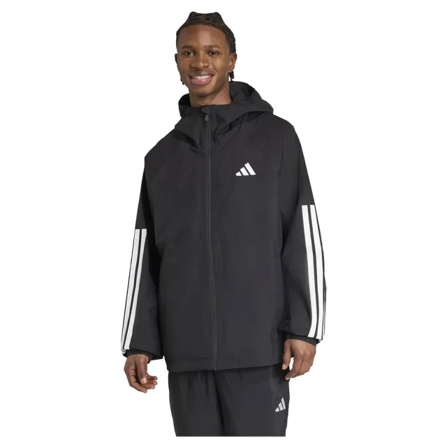 Adidas Essentials Climaproof 3 Stripes Jacket