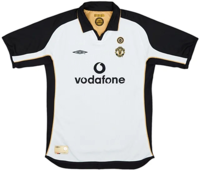 2001-02 Manchester United Centenary Away/Third Shirt - 5/10 - (L.Boys)