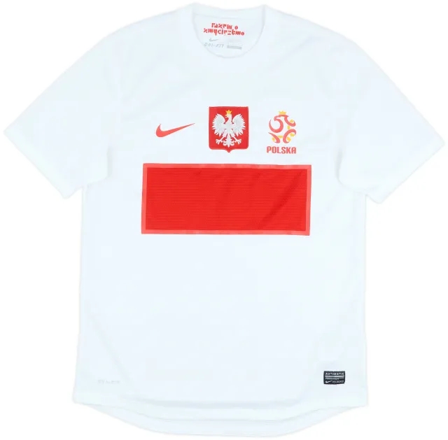 Nike Poland Mens SS Home Shirt 2012