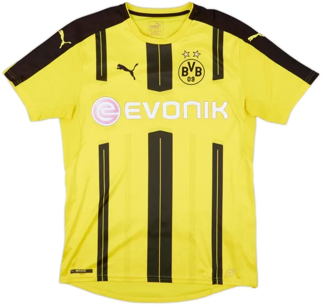 Puma Borussia Dortmund Mens SS Home Shirt 2016/17