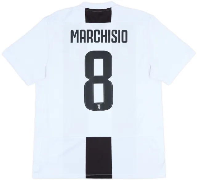 2018-19 Juventus Home Shirt Marchisio #8 - 10/10 - (L)