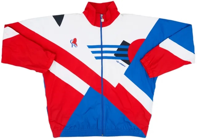 1991-92 Chelsea Umbro Track Jacket - 8/10 - (XS)