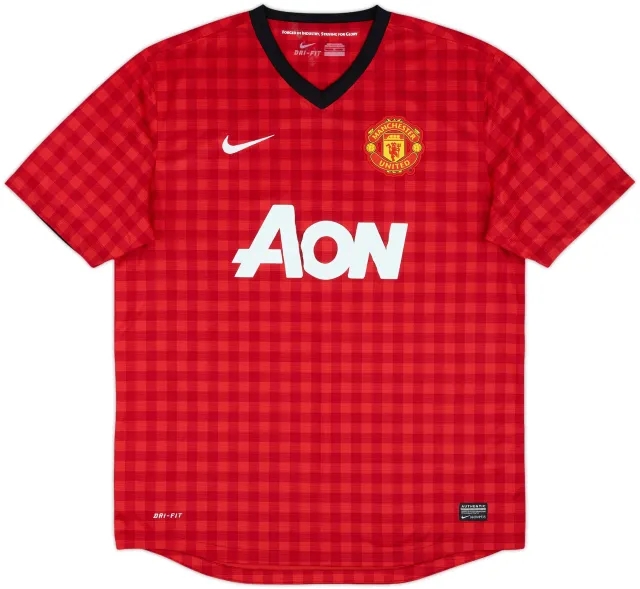 2012-13 Manchester United Home Shirt - 4/10 - (L)