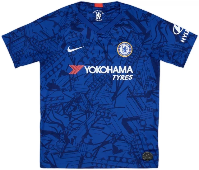 2019-20 Chelsea Home Shirt - 8/10 - (XL.Boys)