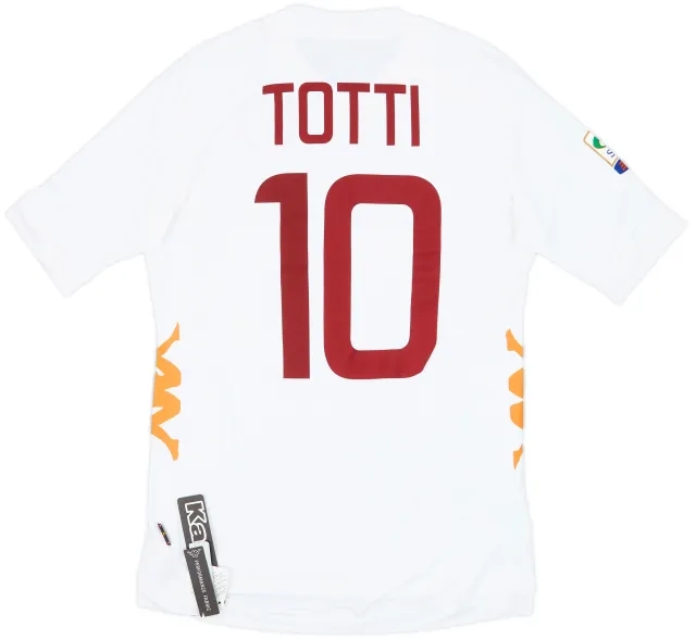 2011-12 Roma Away Shirt Totti #10 (L)