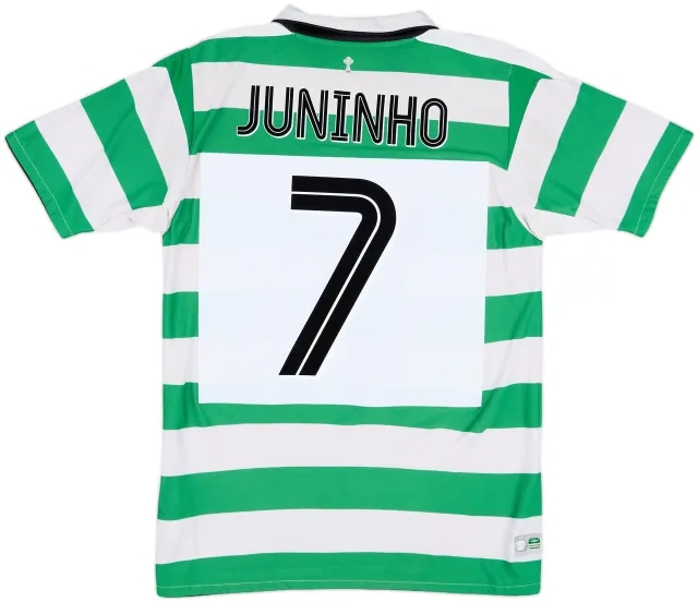 2004-05 Celtic Home Shirt Juninho #7 - 6/10 - (S)