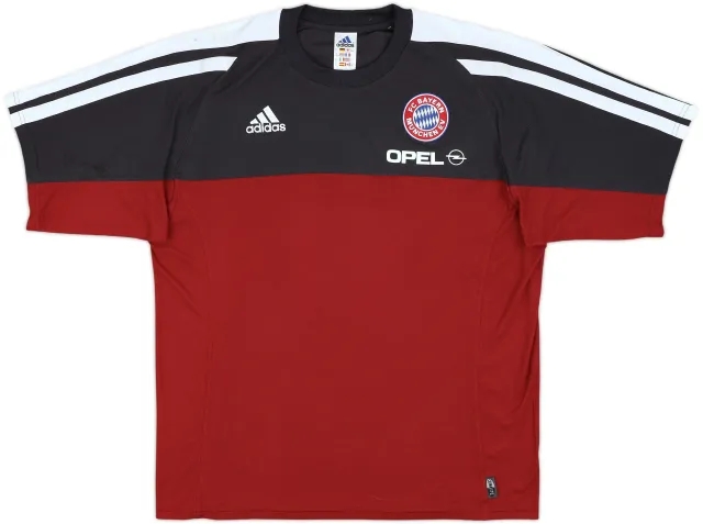 adidas Bayern Munich Mens SS Home Shirt 2001/02